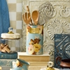 Picture of MacKenzie-Childs Wild Rose Slate Utensil Holder