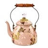 Picture of MacKenzie-Childs Wild Rose Mauve 2-Quart Tea Kettle