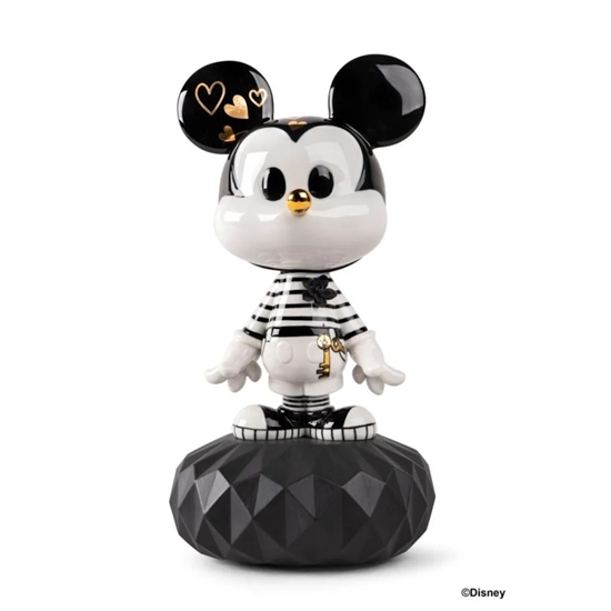 Picture of Lladro Mickey in Black and White