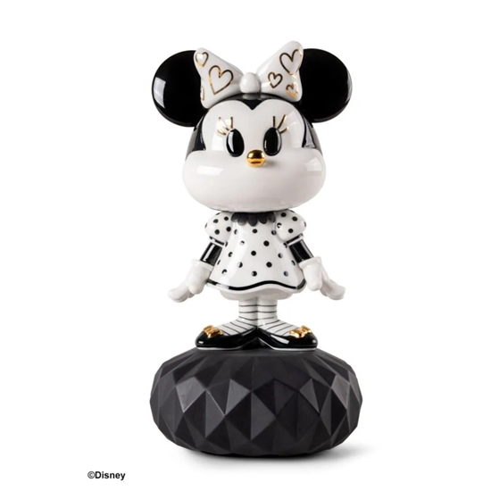 Picture of Lladro Minnie in Black and White