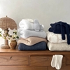 Picture of Kashwere Solid Throw Blanket - Vintage Blue