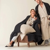 Picture of Kashwere Cloud Throw Blanket - Midnight Grey