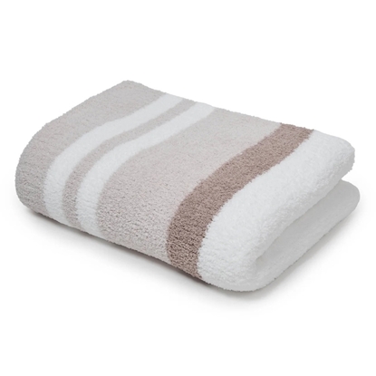 Picture of Kashwere Multi Stripe Throw Blanket - Mink/White/Bone