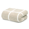 Picture of Kashwere Window Pane Throw Blanket - Creme/Wheat/Linen