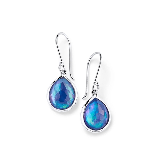 Picture of Ippolita 925 Rock Candy Teeny Teardrop Earrings in Lapis