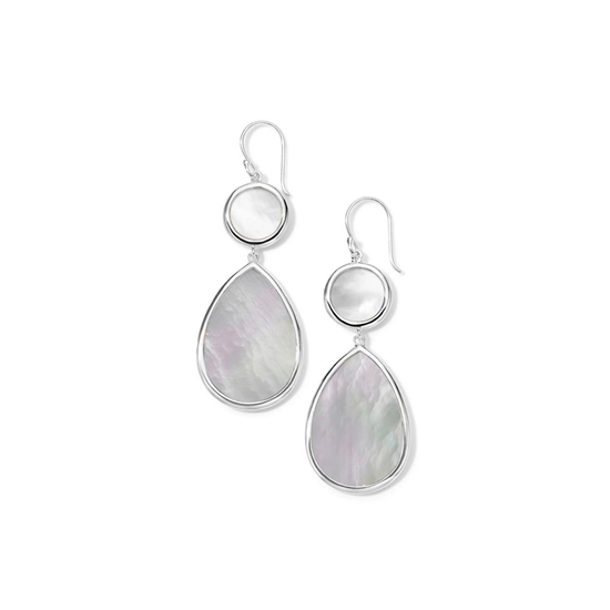 Picture of Ippolita 925 Polished Rock Candy Dot & Teardrop Earrings