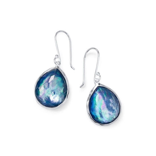 Picture of Ippolita 925 Rock Candy Teardrop Earrings in Rock Crystal