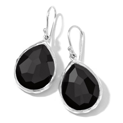 Picture of Ippolita 925 Rock Candy Teardrop Earrings in Onyx