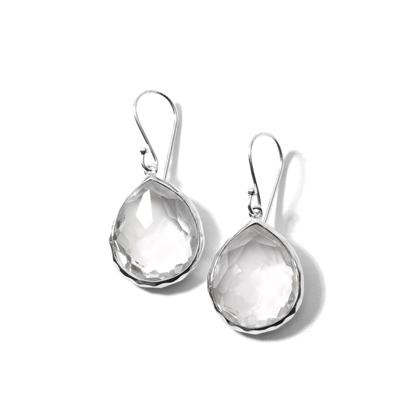Picture of Ippolita 925 Rock Candy Teardrop Earrings in Rock Crystal