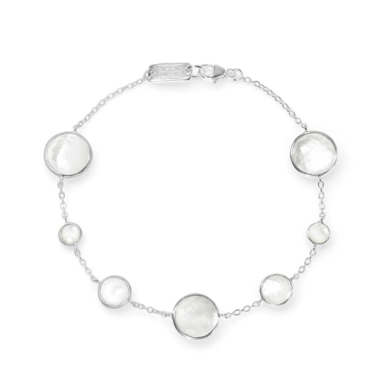 Picture of Ippolita 925 Lollipop 7-Stone Link Bracelet in MOP