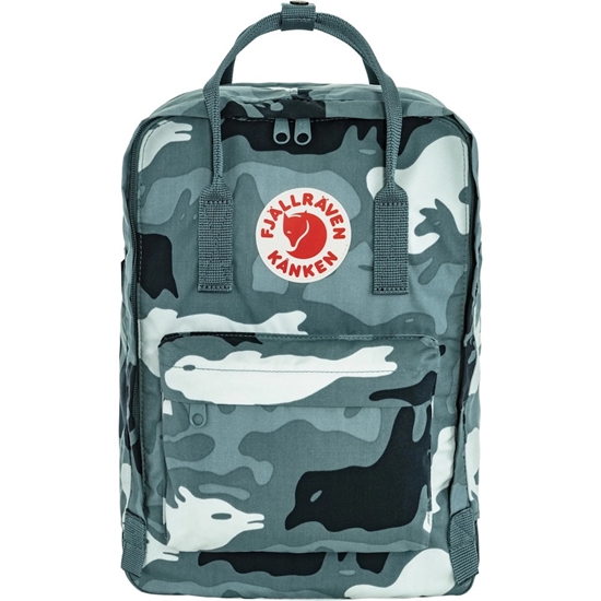 Picture of Fjallraven Kanken Laptop 15 Backpack - Blue Hidden Animals