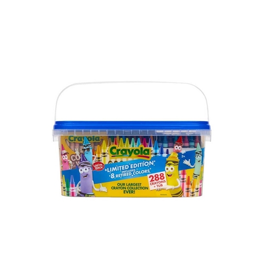 Picture of Crayola 288-Count Crayon Tub Limited Edition