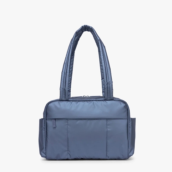 Picture of Calpak Luka Mini Duffel - Metallic Indigo