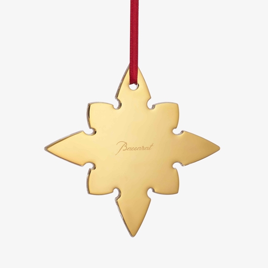 Picture of Baccarat Noel Ornament Octogone - Gold