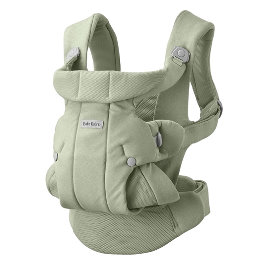 Picture of BabyBjorn Baby Carrier Hold - Brushed Woven/Light Green
