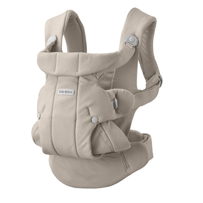 Picture of BabyBjorn Baby Carrier Hold - Brushed Woven/Sand Gray