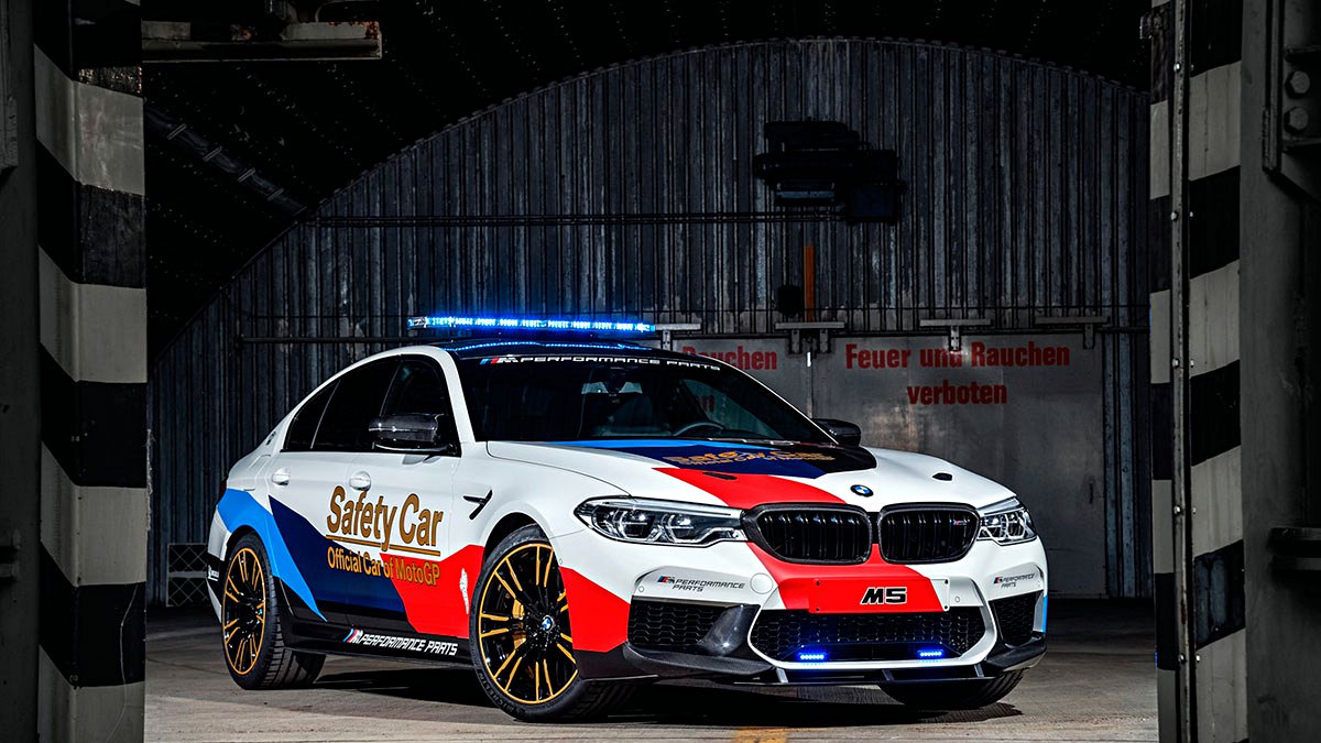 El BMW M5 se viste de guerra para ser el Safety Car de MotoGP en 2018