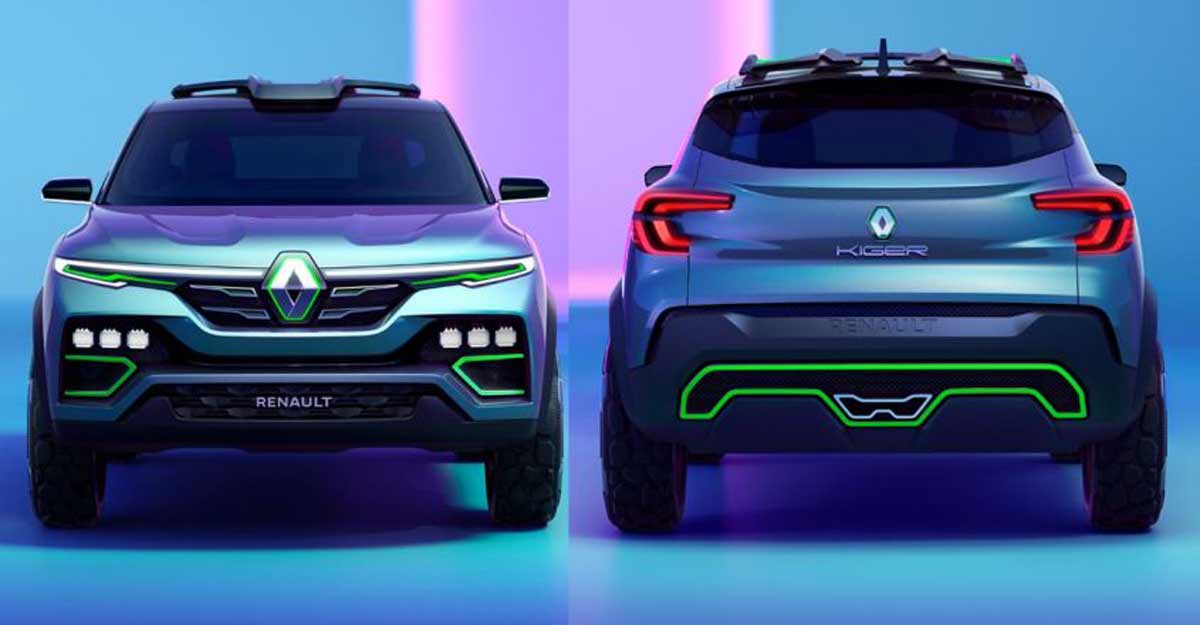 El futuro SUV el Renault Kiger 2021 se adelanta en forma de concepto