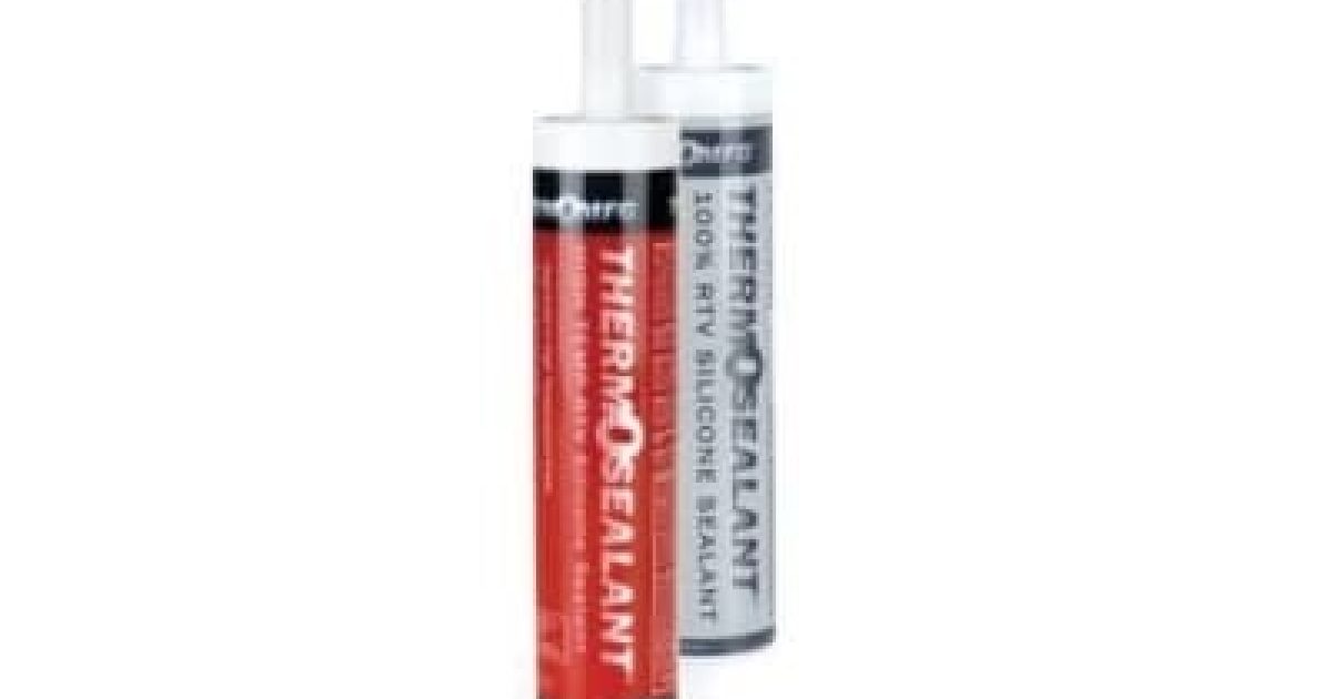 Mid City Supply Co RED HIGH TEMPERATURE SILICONE SEALANT CAULK 10OZ