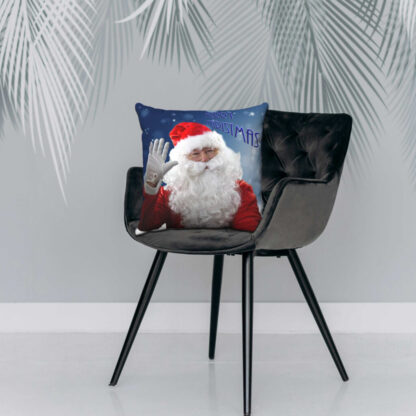 Christmas Santa Pillow, Housewarming Gift New Home, Fun Pillow Gift For Grandma, Unique Christmas Throw Decoration, Holiday Decor - Image 2