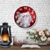 Santa Claus Christmas Clock