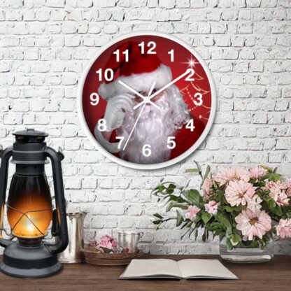 Santa Claus Christmas Clock