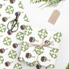 Rustic Holly Christmas Wrapping Paper Roll, Gift For Him, Gift Wrap, Decorative Paper - Image 2