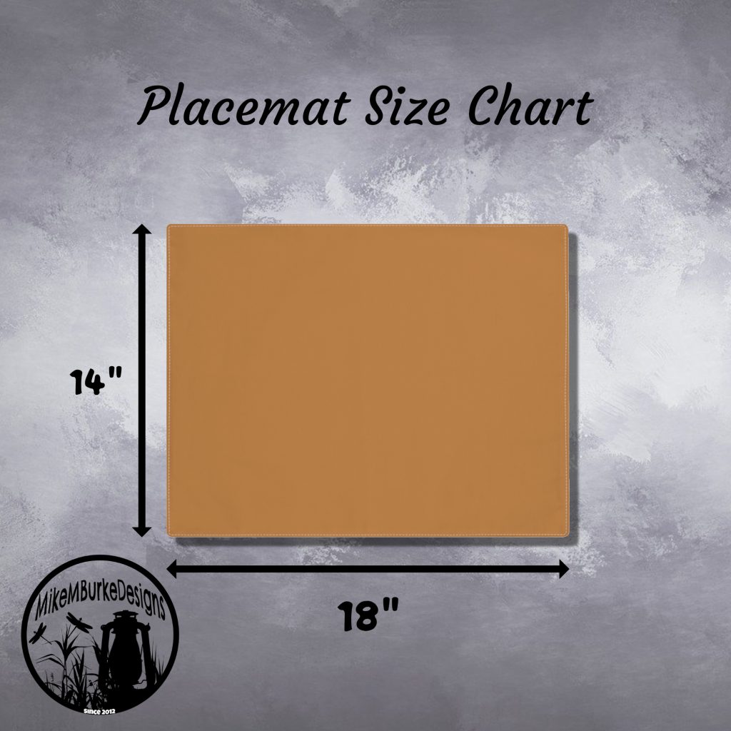 Rustic Pine Personalized Log Cabin Placemat, Gift For Him, Country Farmhouse Decor, RV Camping Picnic Placemat, Custom Name Gift For Her - Image 6