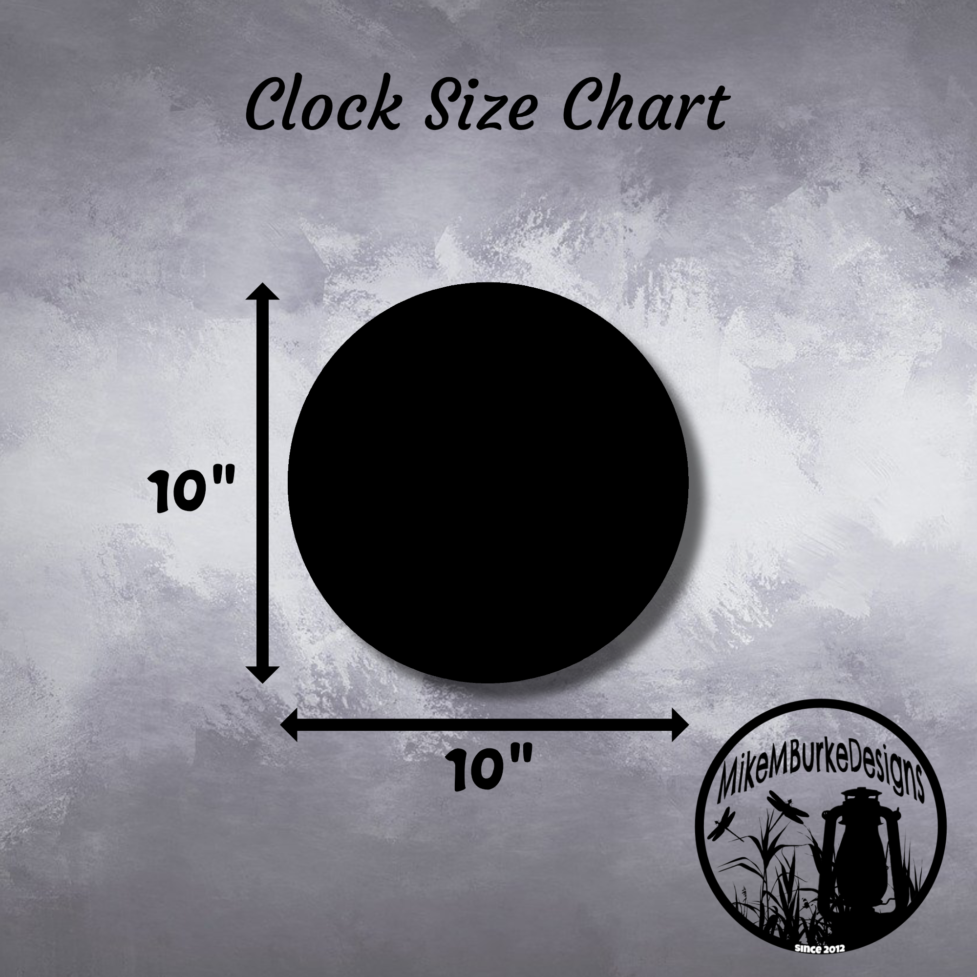 Blue Clock Home Decor, Battery Operated, Modern Gothic Clock Unique Wall Decoration, Gift For Wife - Image 6