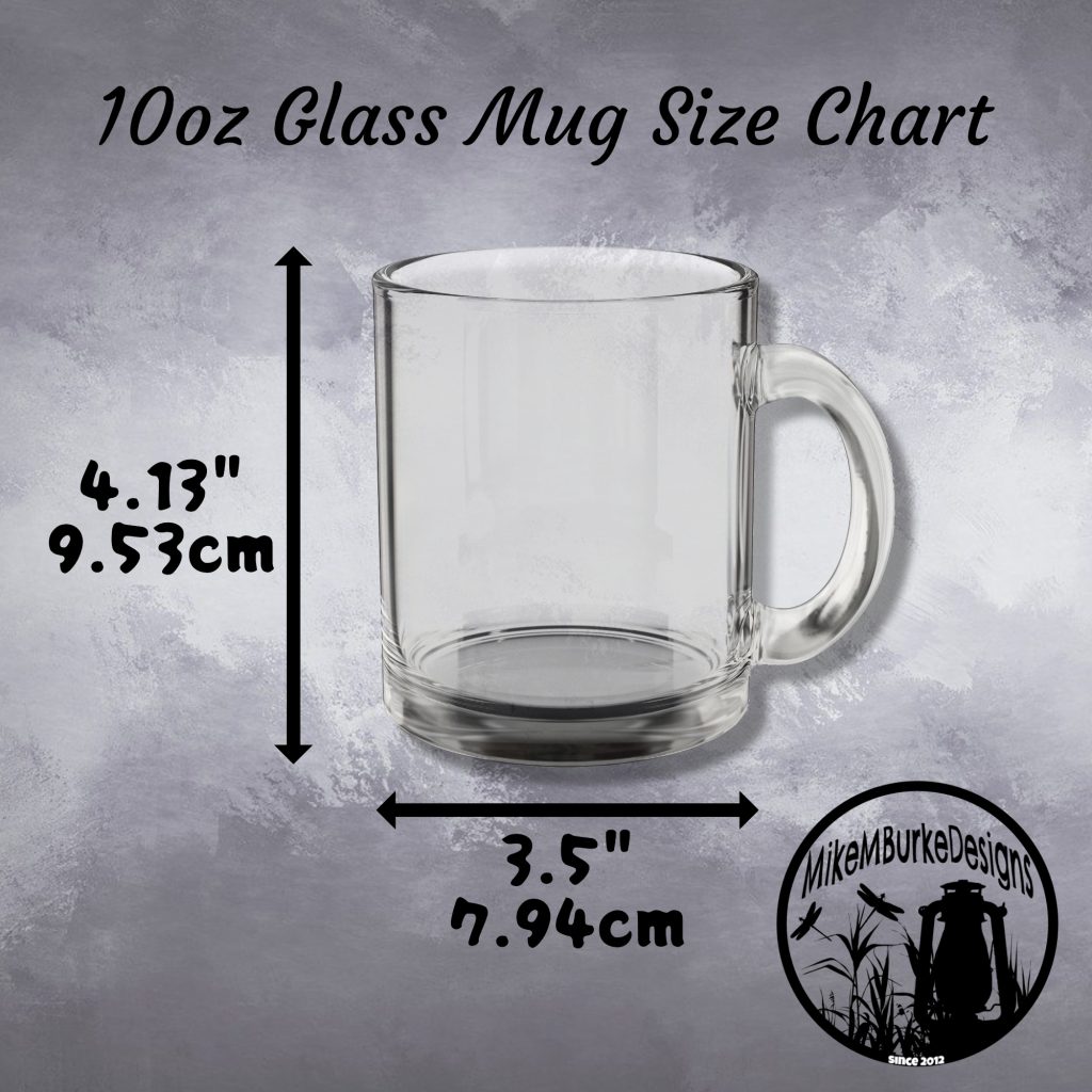 Pastel Floral Nature Glass Mug, 10 oz Clear Coffee Cup, Birthday Gift, Heat Resistant Tea Mug, C Handle Glassware, Botanical Drinkware - Image 5