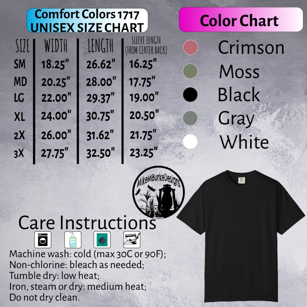 Fall Art Vintage Style T-Shirt, Country Autumn Scene Tee, Comfort Colors, Relaxed Fit, Pre-shrunk Cotton, Nature Gift for Her - Image 6