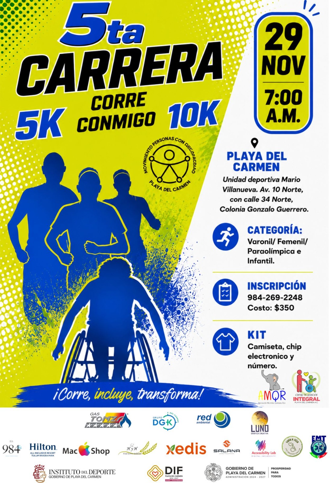 5ta CARRERA CORRE CONMIGO 