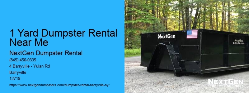 10 Yard Dumpster Rental