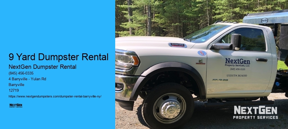 Dumpster Rental 8 Yard