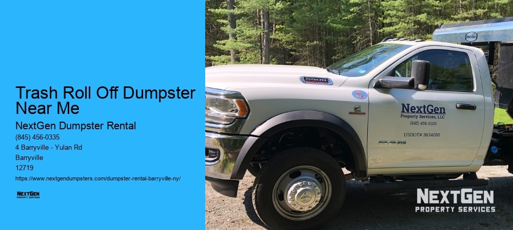 Best Dumpster Company Near Me