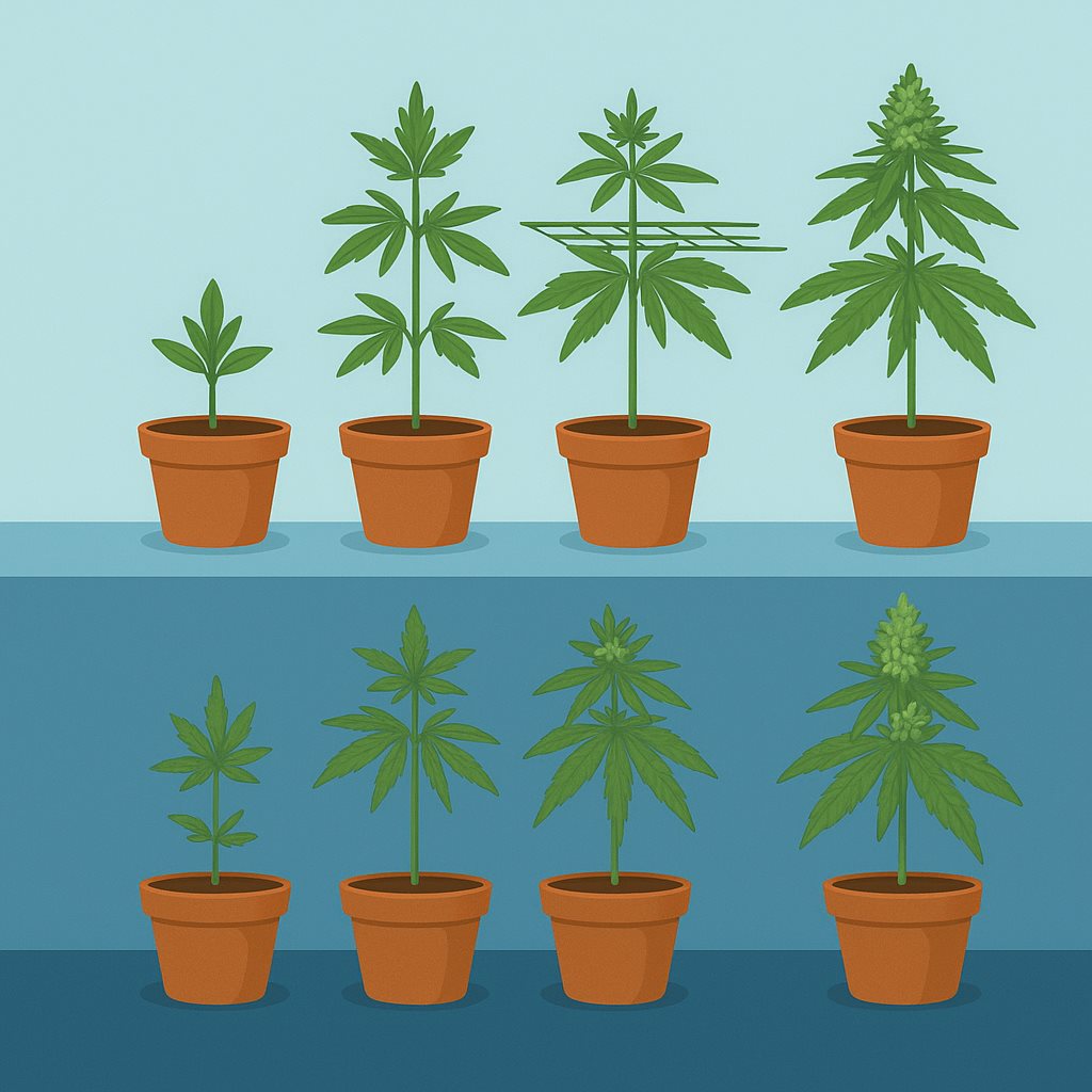 PLnTrk: Featured image for "Flower Stage Humidity For Big Buds: 40–50% Humidity vs 70% Why the difference?" – plant tracking screenshot
