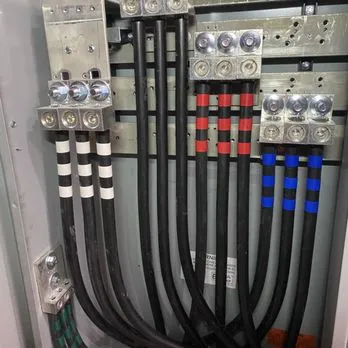 Residential electrical installation by Sonoma Coast Electric, Inc in Sebastopol, CA, showcasing wiring, lighting fixtures, and professional craftsmanship.