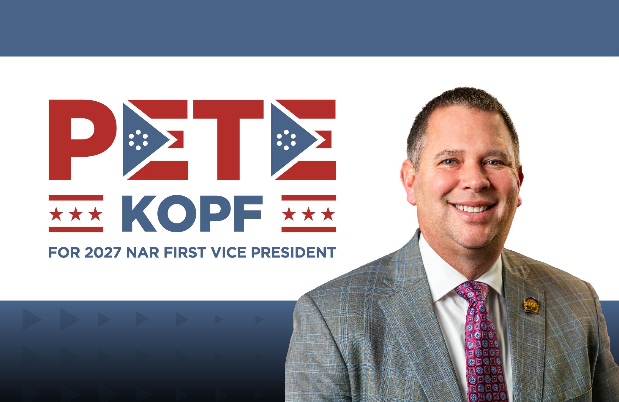 Ohio REALTOR® Pete Kopf Announces Campaign for 2027 NAR First Vice President