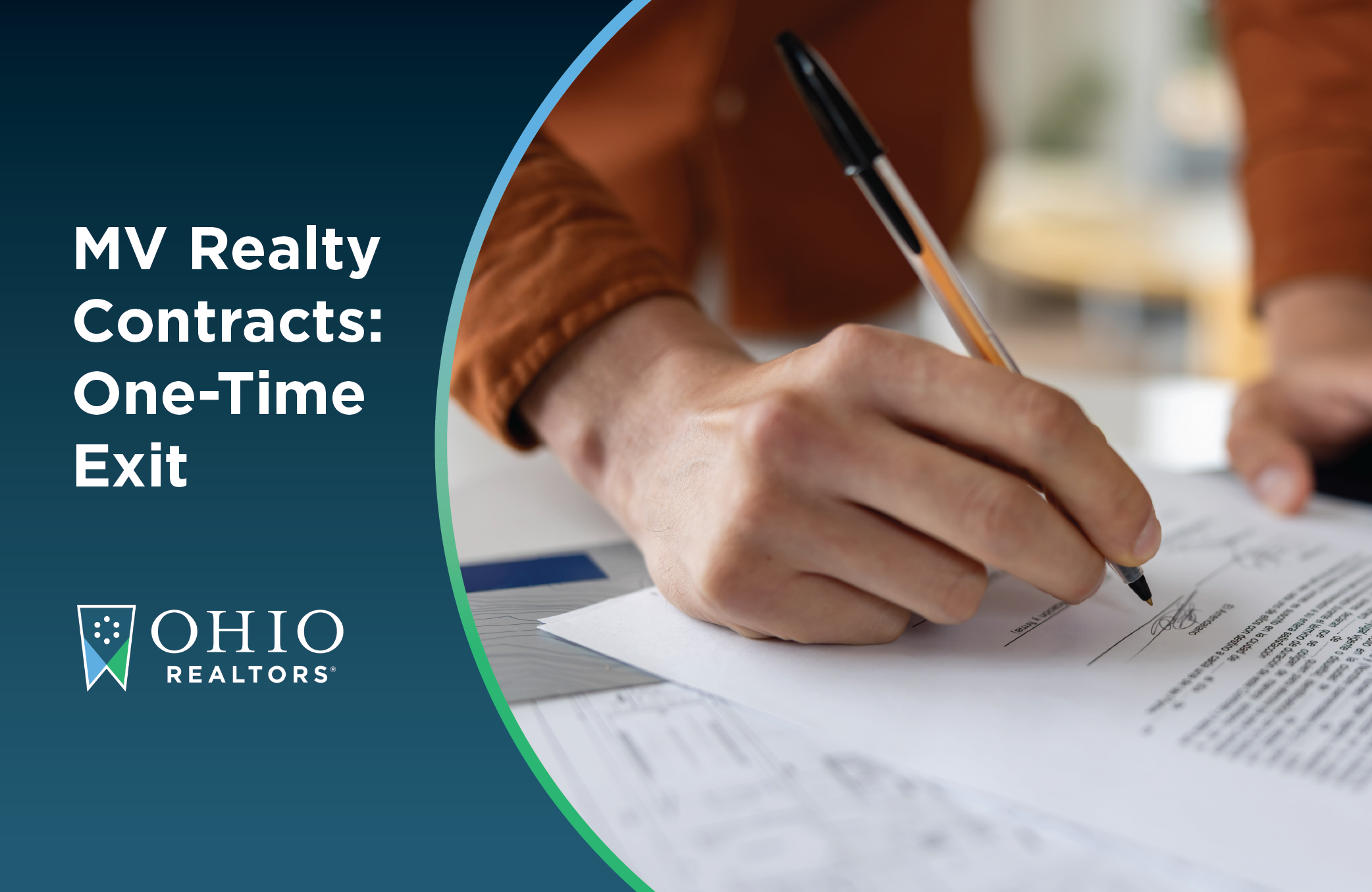 Ohio Homeowners Given One-Time Chance to Exit MV Realty Contracts