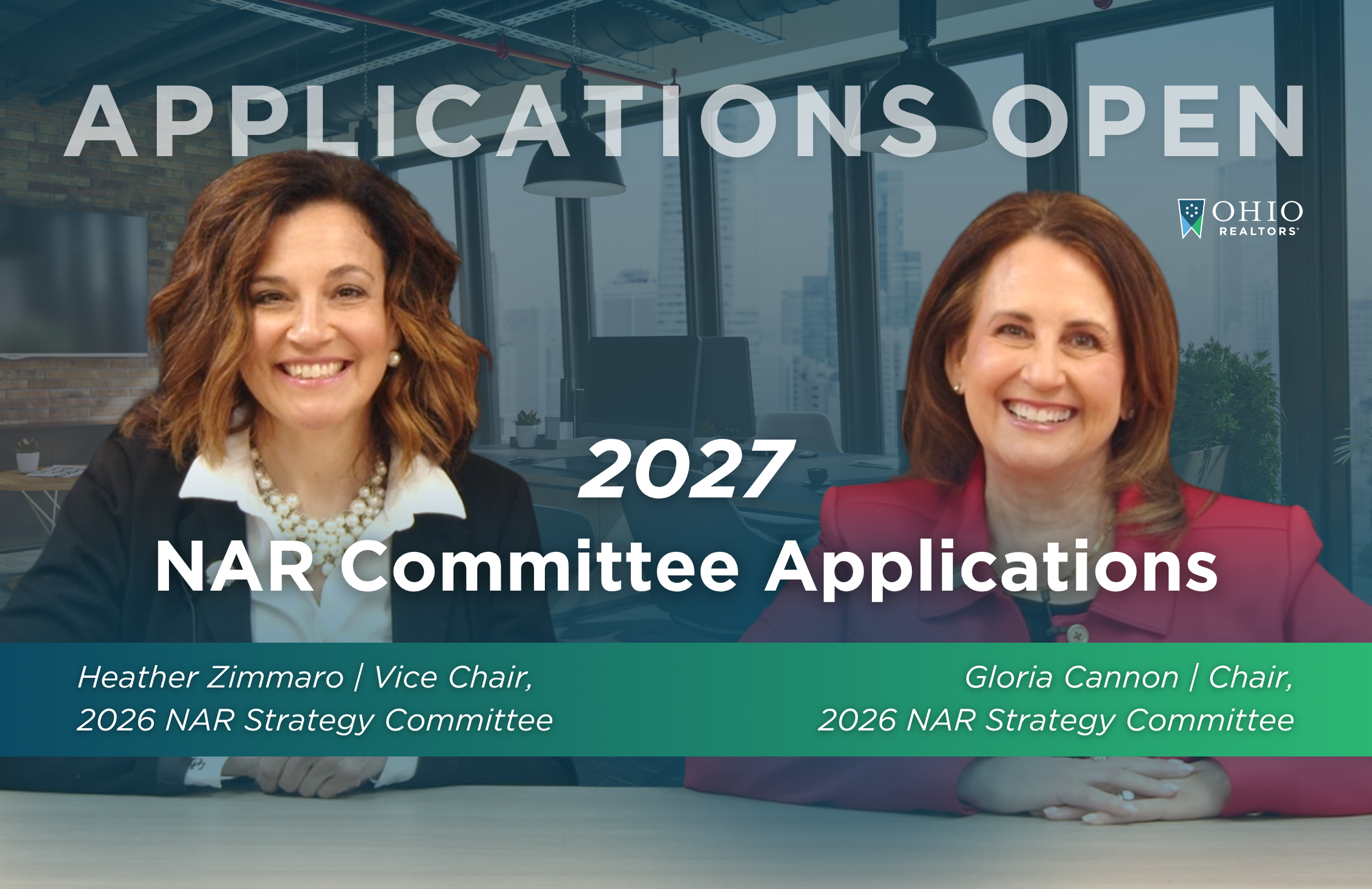 Ohio REALTORS<sup>®</sup> Insider: 2027 NAR Committee Applications