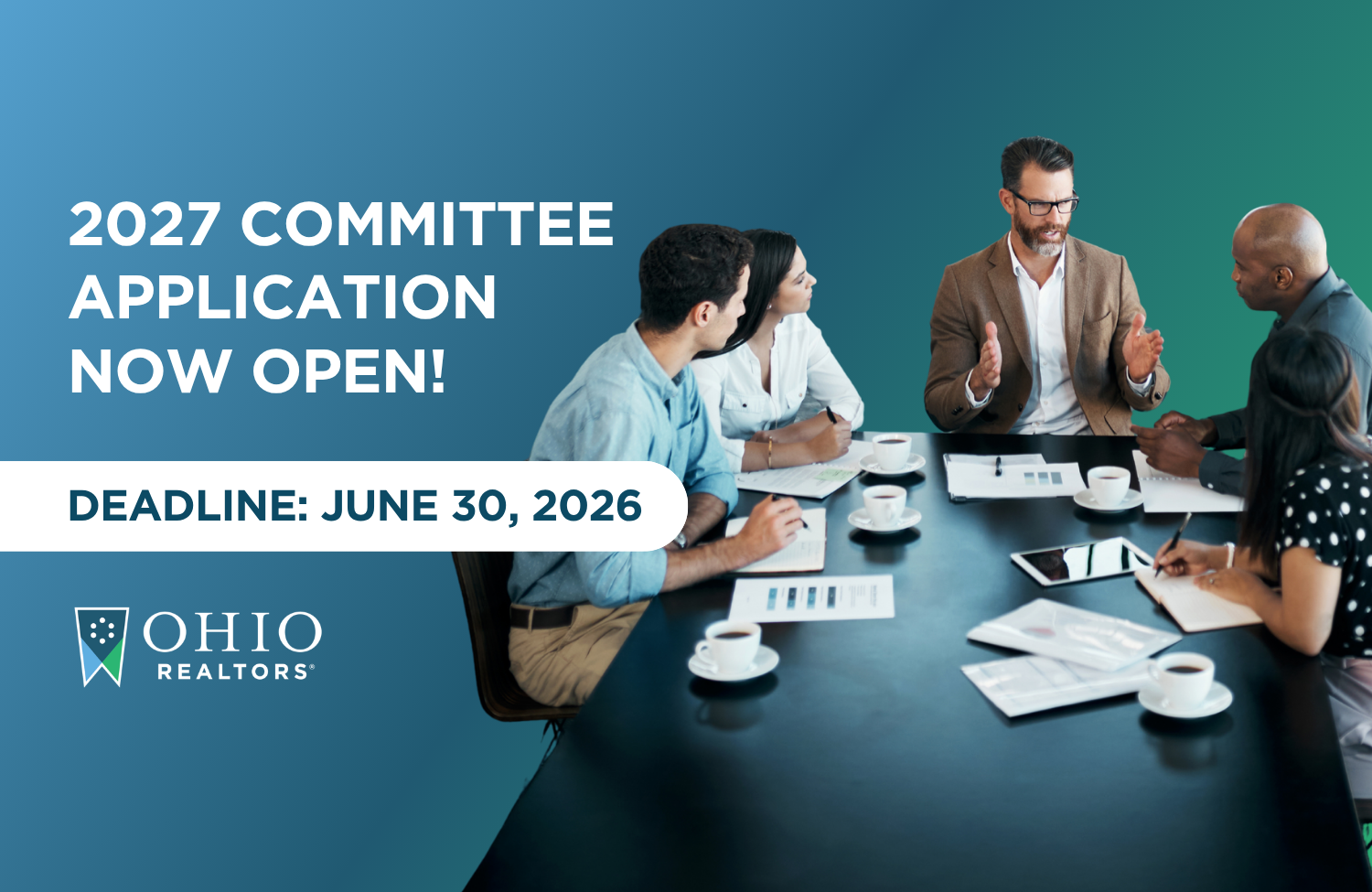 Apply Now for 2027 Ohio REALTORS<sup>®</sup> Committees