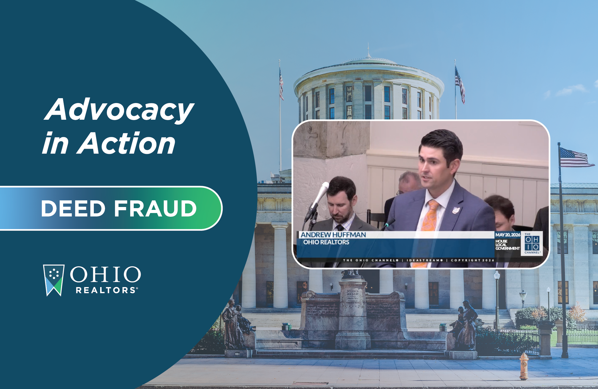 Ohio REALTORS<sup>®</sup> Testifies in Support of Deed Fraud Legislation