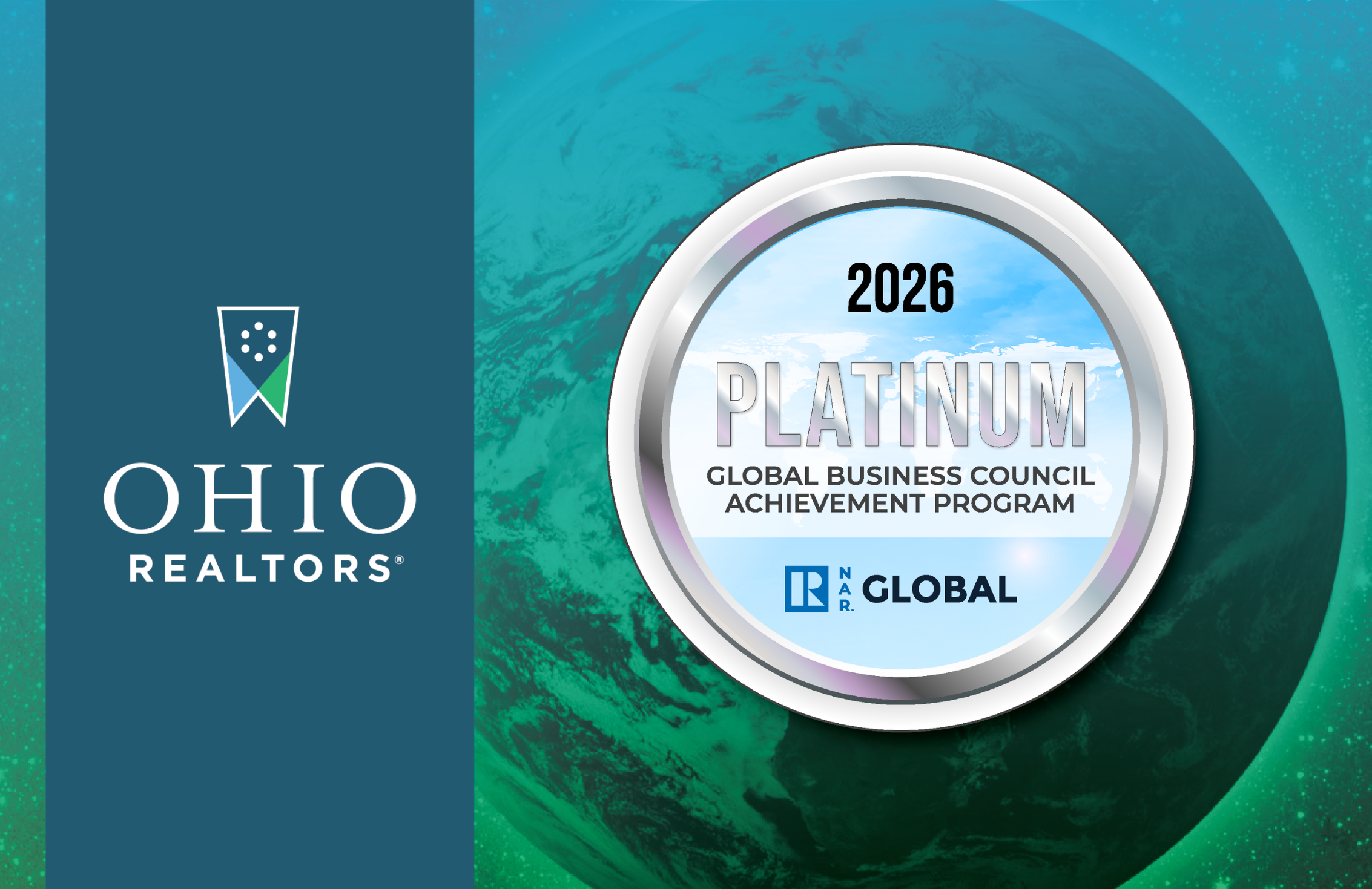 Ohio REALTORS<sup>®</sup> Global Business Alliance Earns 2026 Platinum Honor