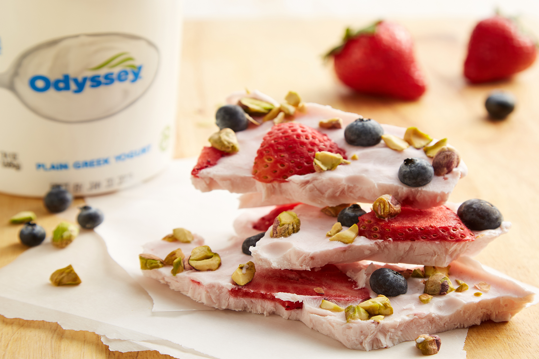 Greek Yogurt Bark Odyssey Brands