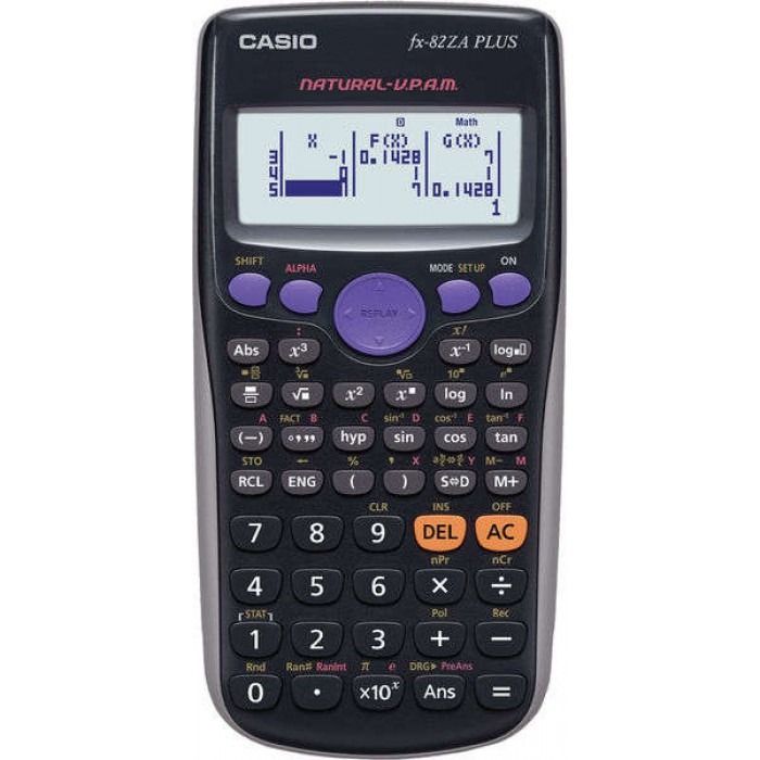 Casio Fx-82za-Plus-Bks Elec. Calculator - CAL103 CASIO