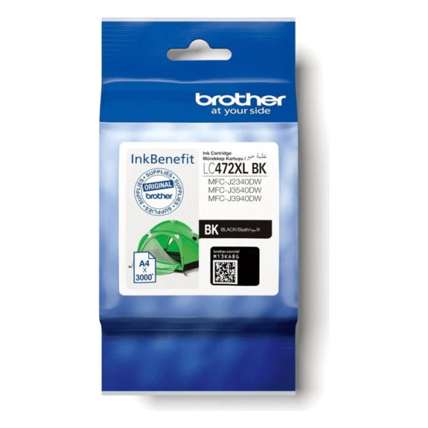 Brother | Black Ink Cartridge for MFC-J3540DW; MFCJ3940DW; MFC-J2340DW