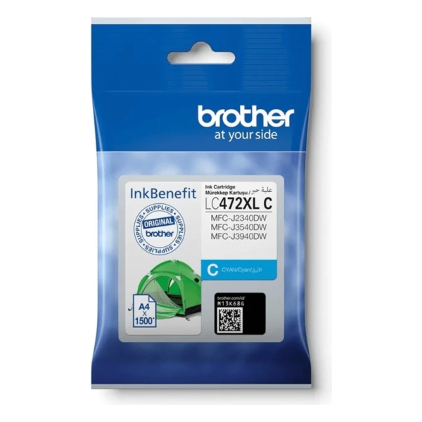 Brother | Cyan Ink Cartridge for MFC-J3540DW; MFCJ3940DW; MFC-J2340DW