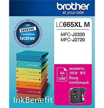 BROTHER LC675XLM HIGH YIELD MAGENTA INK CARTRIDGE FOR MFCJ2720 MFCJ2320 ( 1200 PAGE YIELD )