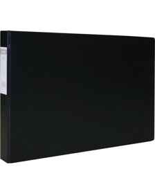 Bantex A3 30mm Horizontal Ringbinder Black