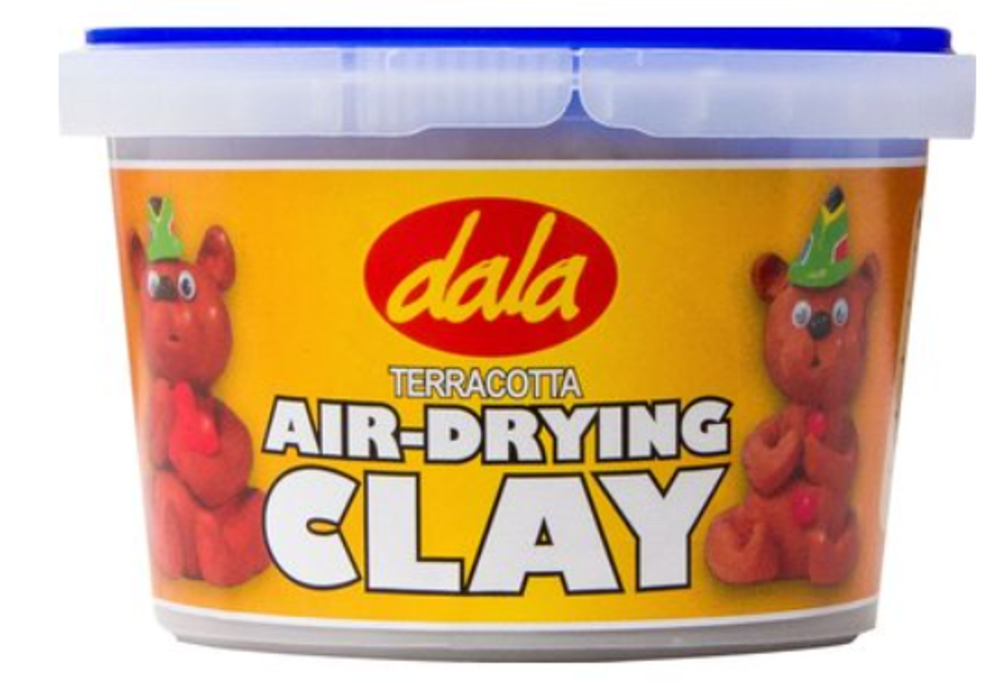 DALA AIR DRYING CLAY TERRACOTTA 500g BUCKET